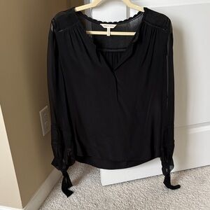 Elegant Black Women's Top